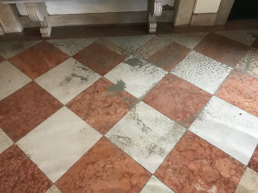 La sabbia portata dallo scirocco