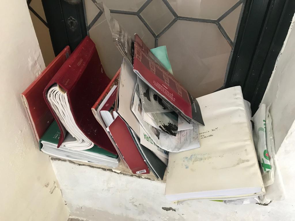Libri del bookshop da macero