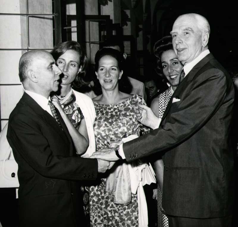 Ylda, Yana e Vittorio Cini